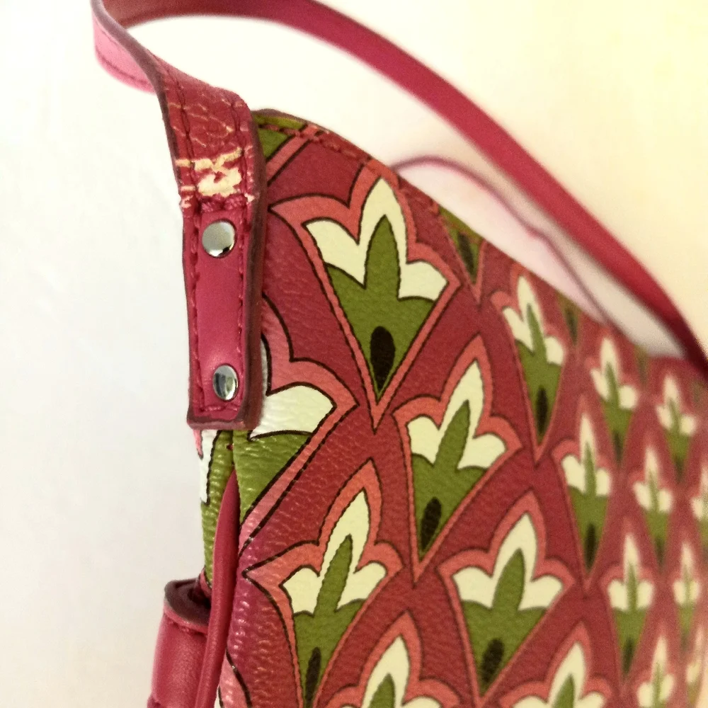 Vera Bradley slim & trim petite pink hipster crossbody bag